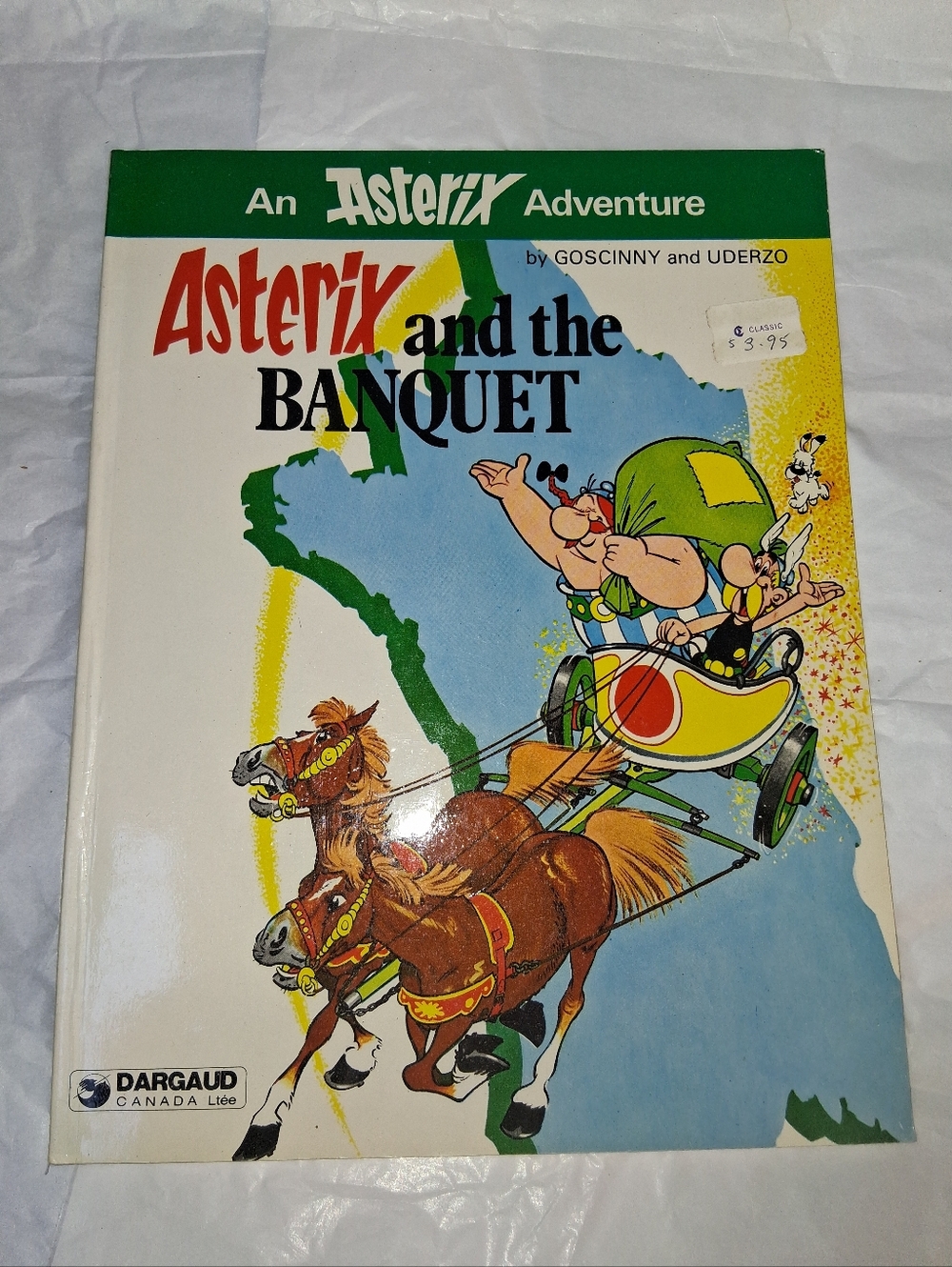Asterix And The Banquet  GOSCINNY UDERZO Vintage Comic Book